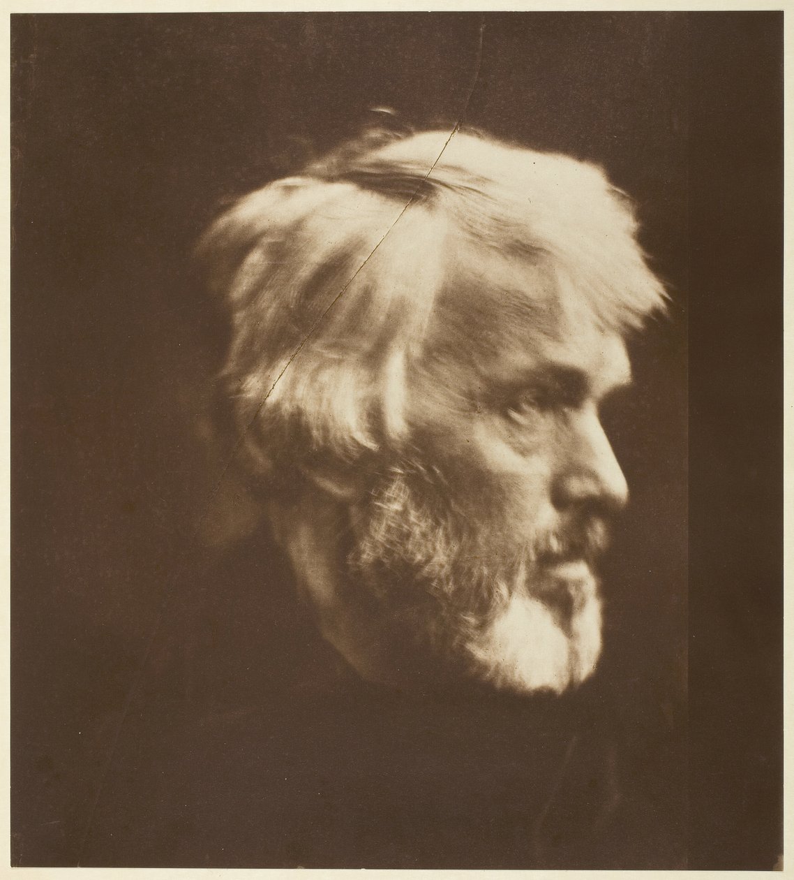 Thomas Carlyle, 1867, vytištěno 1875. od Julia Margaret Cameron