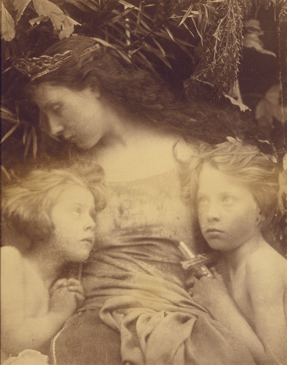 Svatá rodina (A Holy Family) od Julia Margaret Cameron