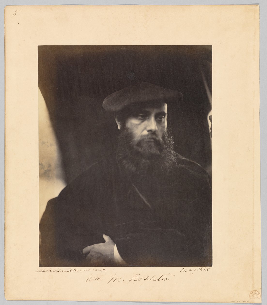 William M. Rossetti od Julia Margaret Cameron