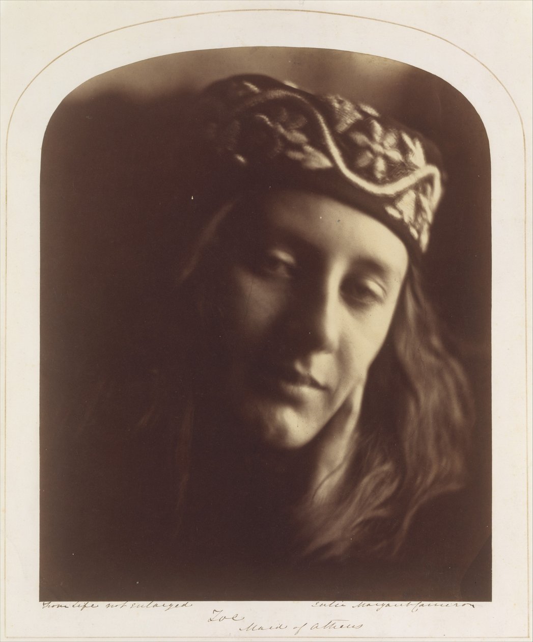 Zoe, služebná z Athén od Julia Margaret Cameron