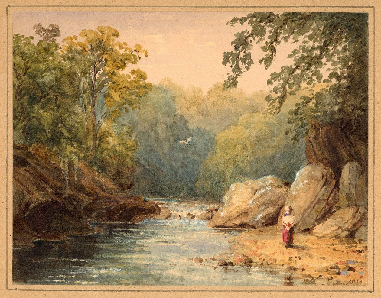Na Emmet Burn, na North Tyne od Julia Swinburne