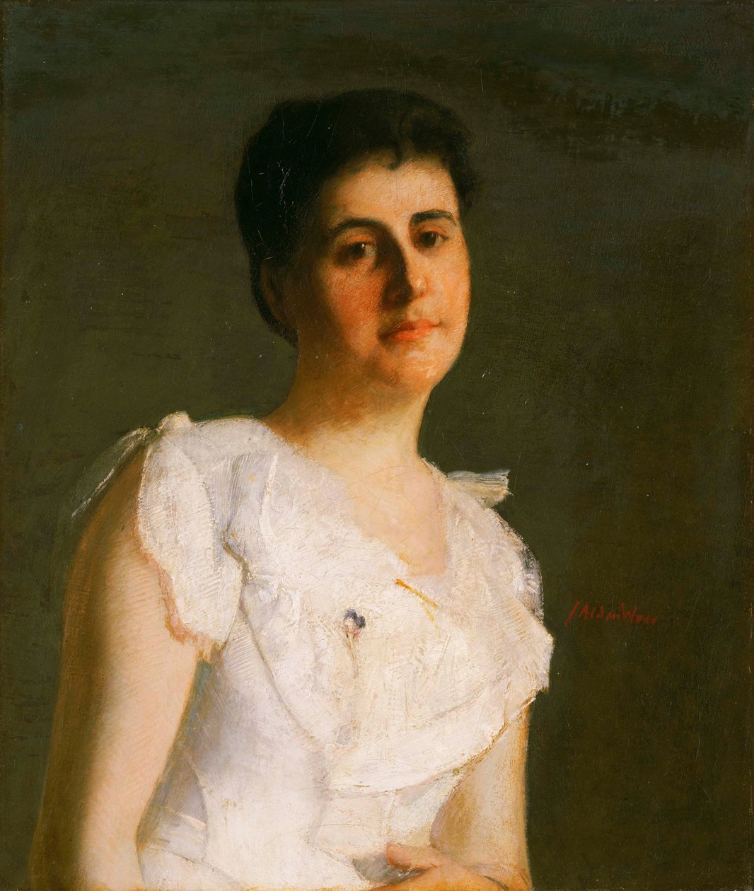 Slečna Edith Potterová od Julian Alden Weir
