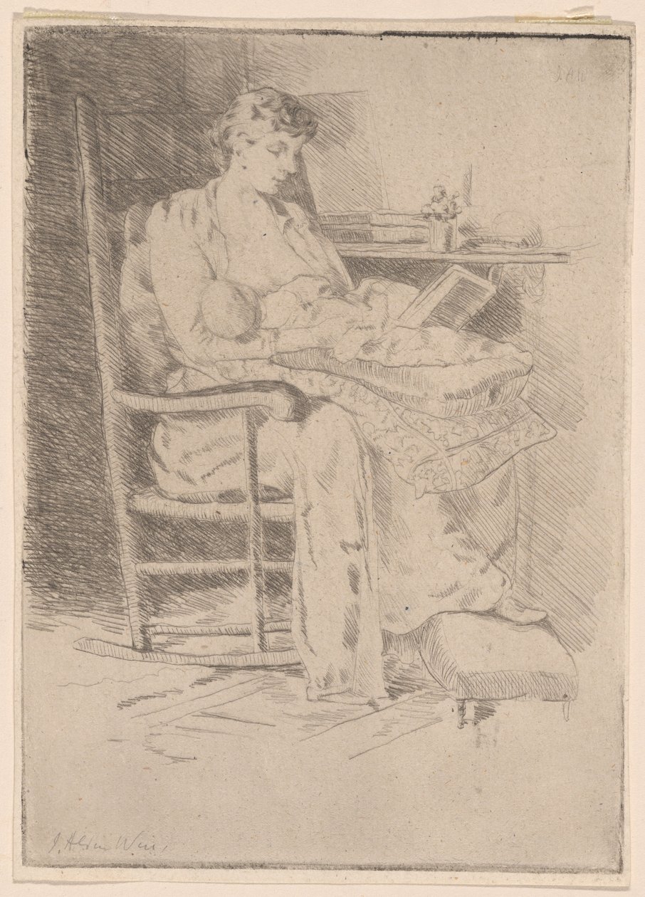 Matka a dítě, č. 2 od Julian Alden Weir