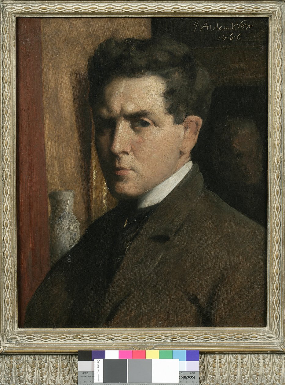 Autoportrét, 1886 od Julian Alden Weir