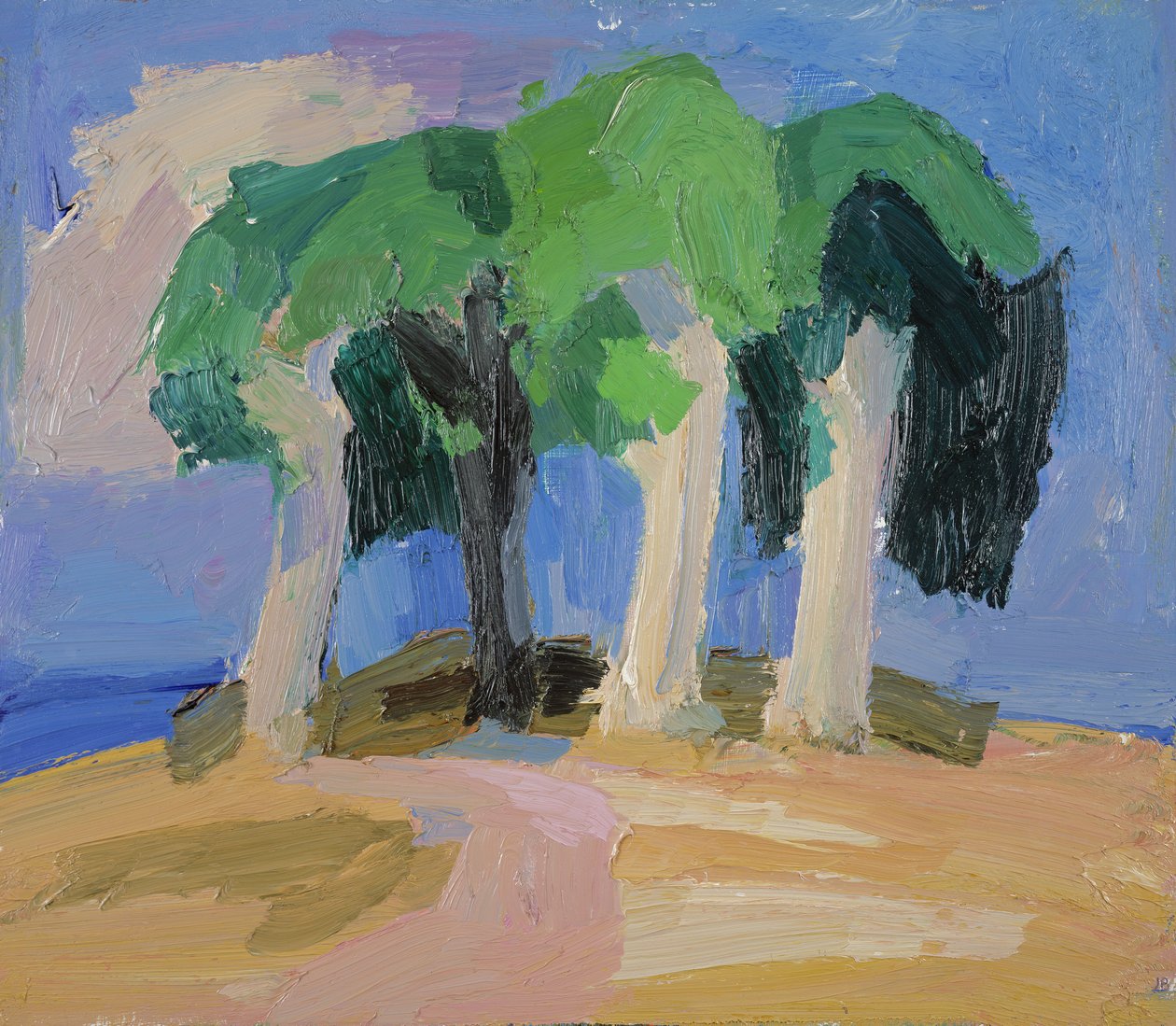 Hill Top, Burford (olej na palubě) od Julian Bailey