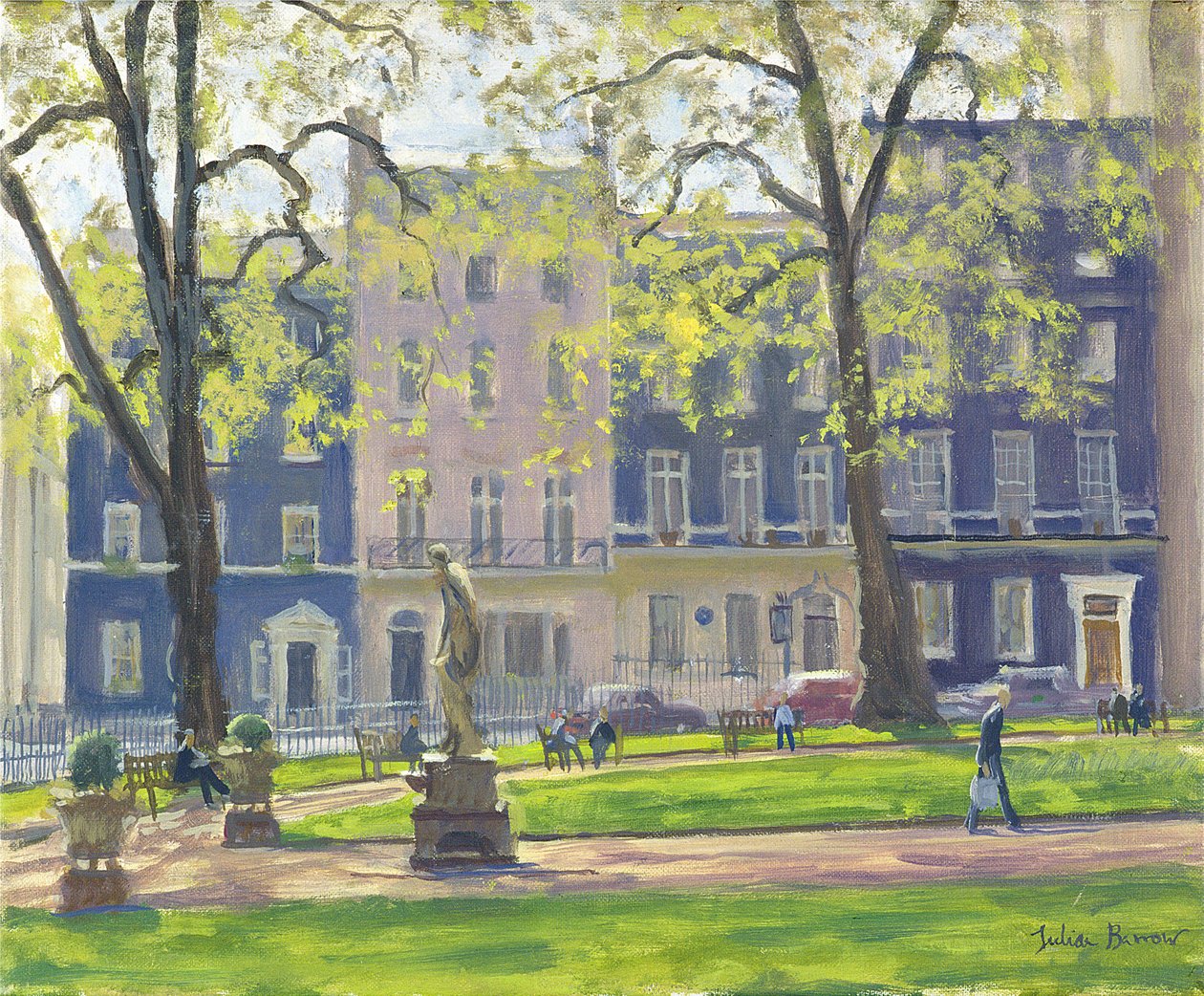 Berkeley Square, South West Corner od Julian Barrow