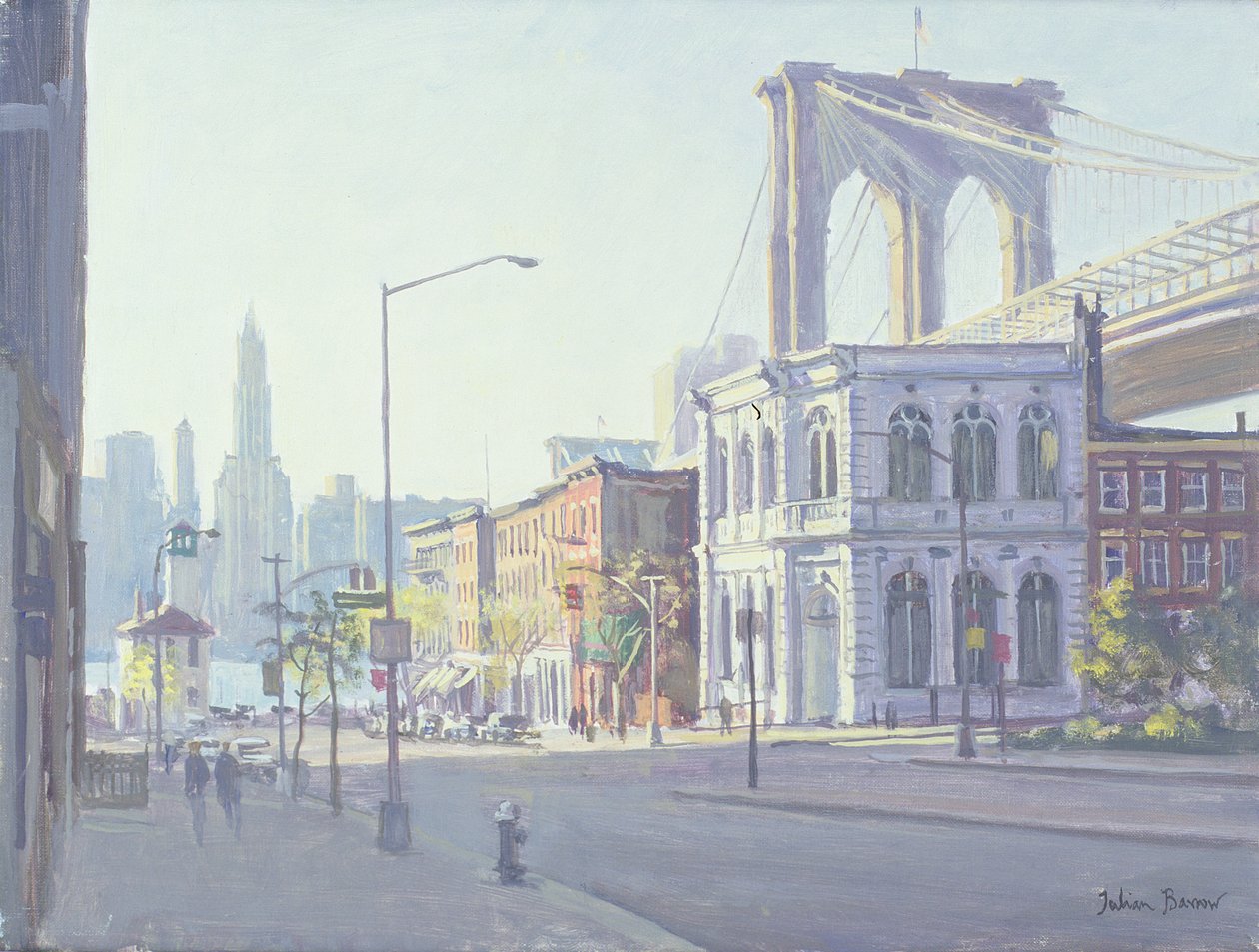 Brooklynský most, New York od Julian Barrow