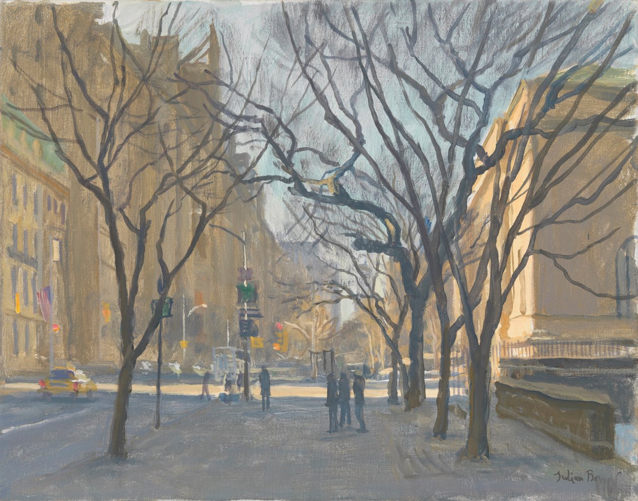 Fifth Avenue and the Met, 2010 od Julian Barrow