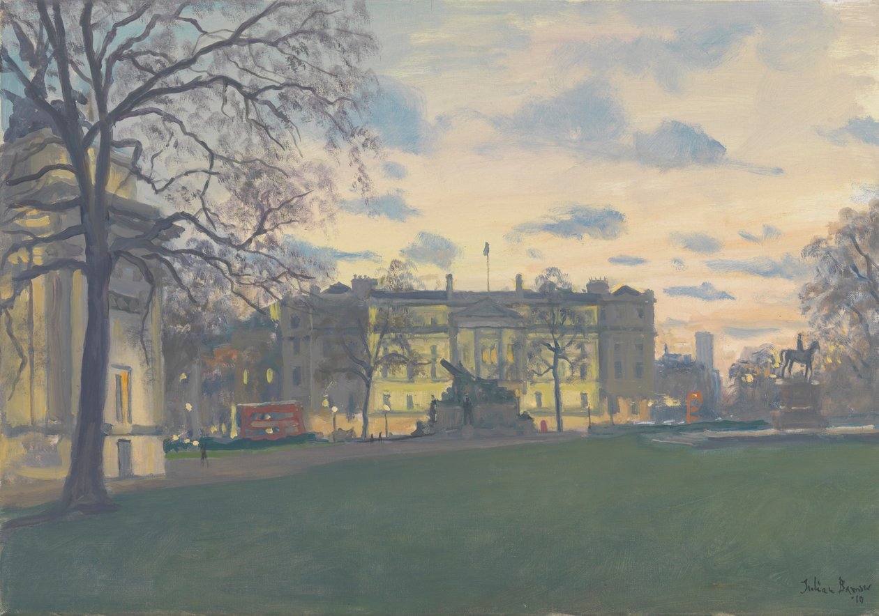 Jarní večer, Hyde Park Corner, 2010 od Julian Barrow