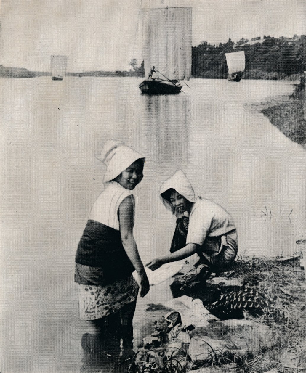 Prádelna na okraji řek, c1900, 1921 od Julian Leonard Street