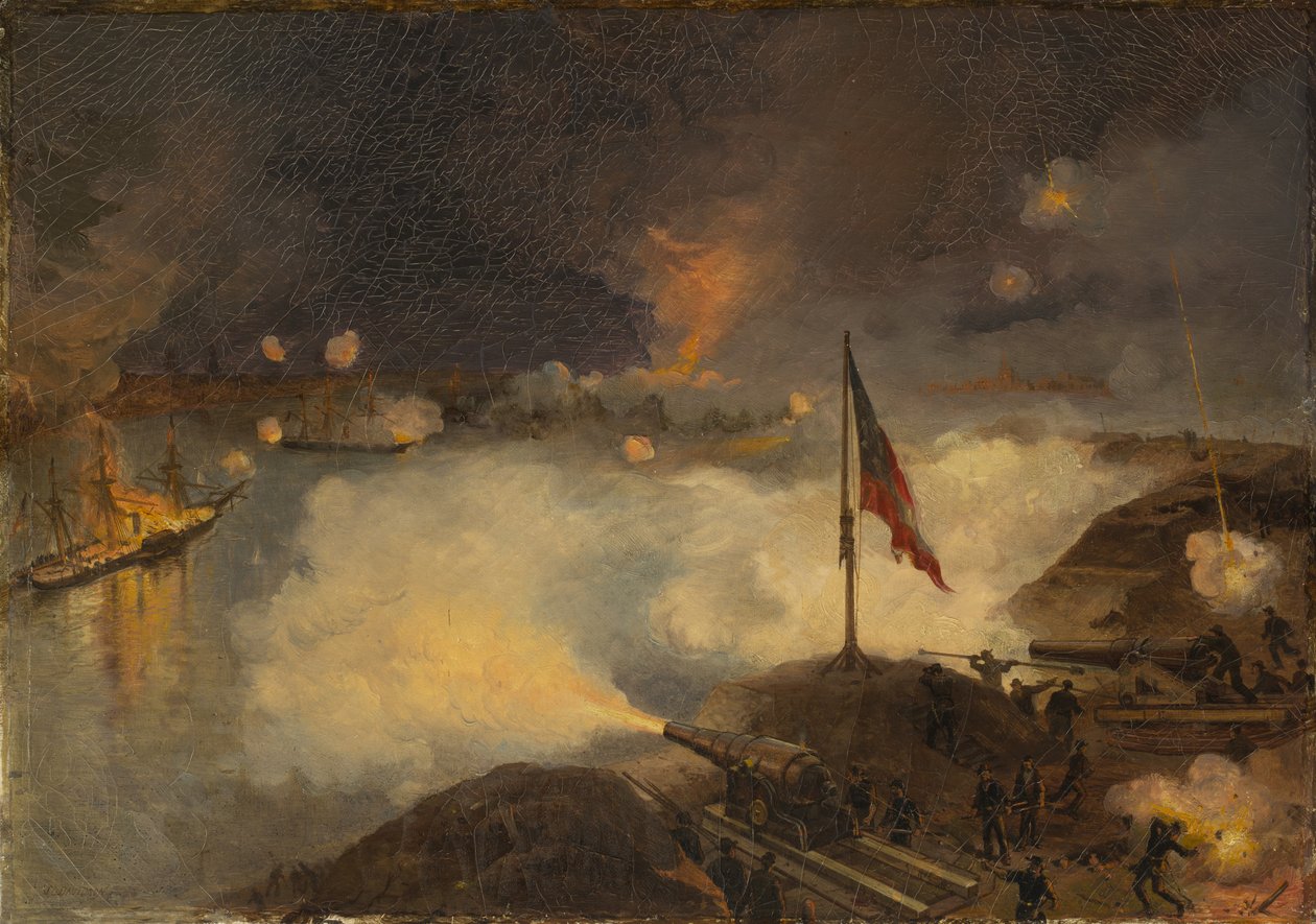 Bitva u Port Hudson, La., 1863, 1886 od Julian Oliver Davidson