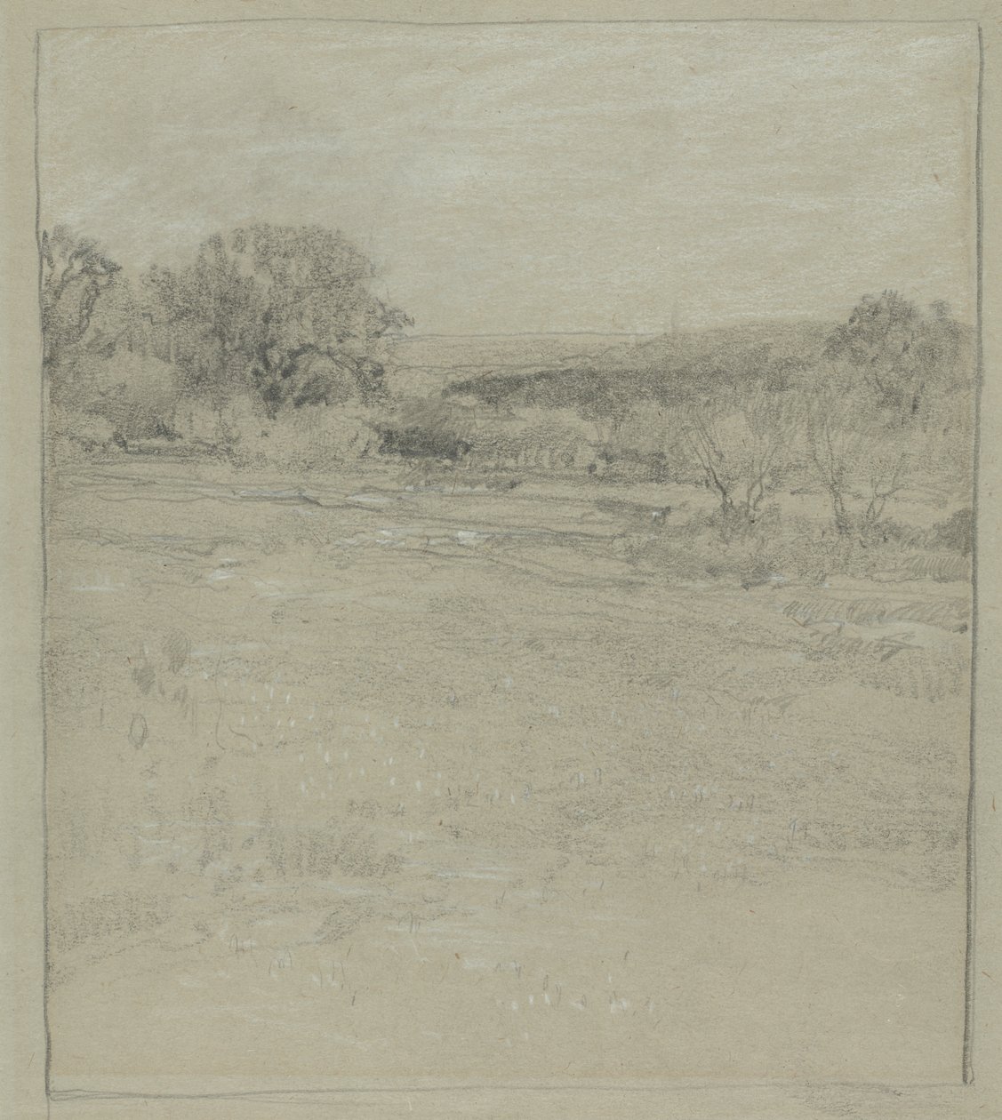 Krajina poblíž San Antonia od Julian Onderdonk