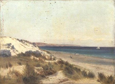 Pláž Glenelg, Jižní Austrálie od Julian Rossi Ashton
