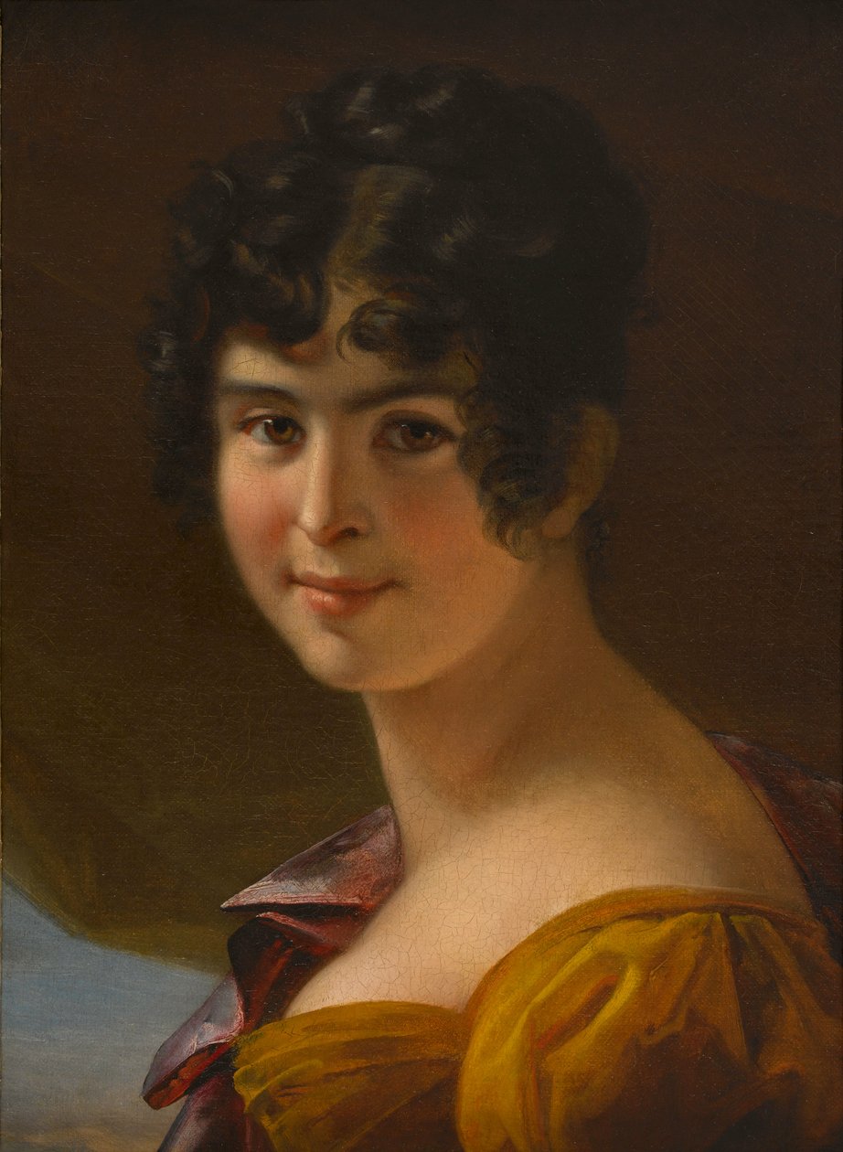 Portrét Adele Foucher 1803-1868, cca 1820. od Julie Duvidal de Montferrier