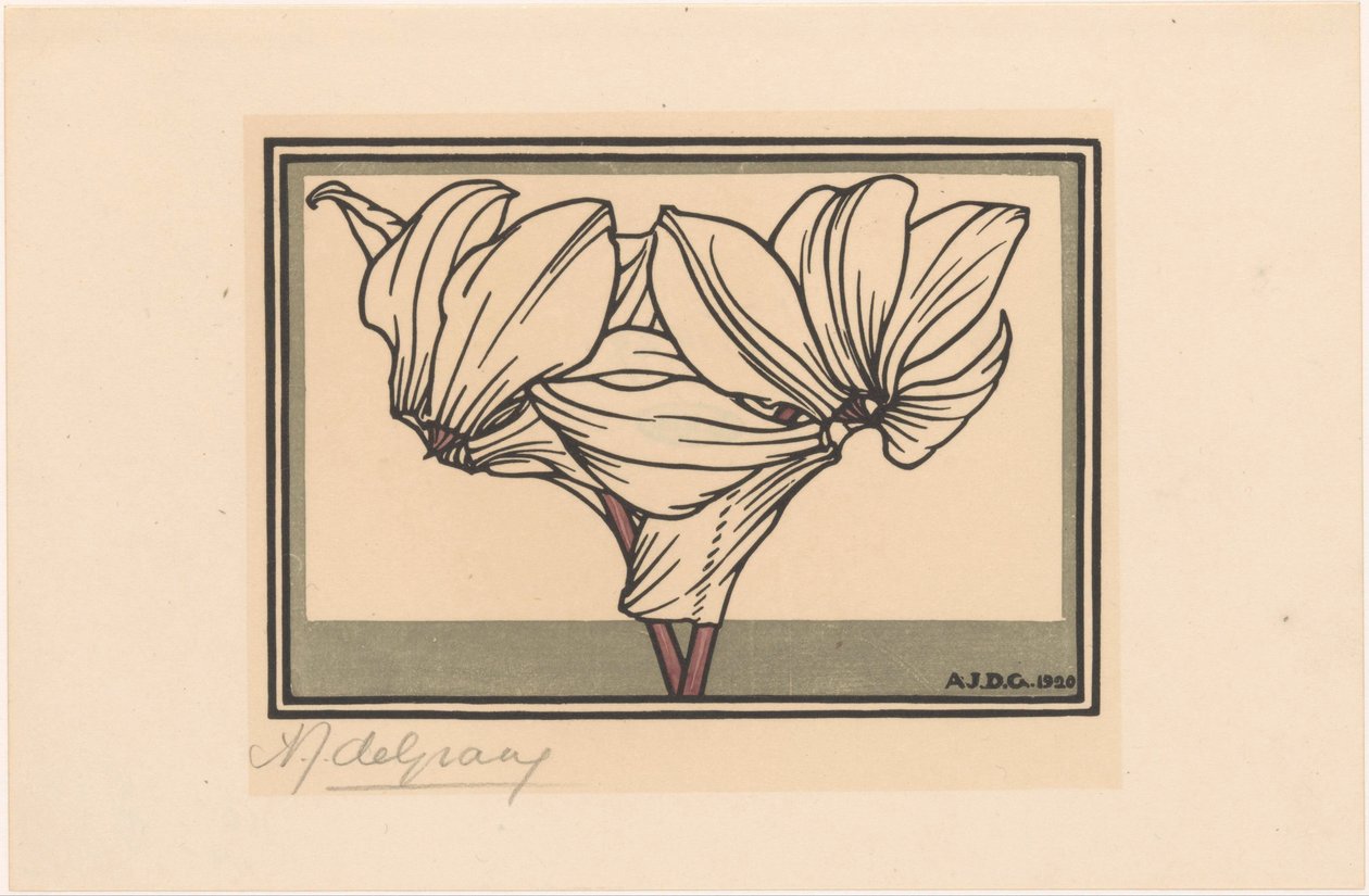 Cyclamen od Julie de Graag