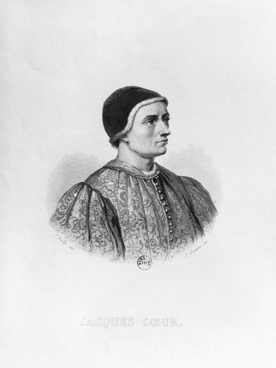Jacques Coeur (asi 1395-1456) od Julien Leopold Boilly