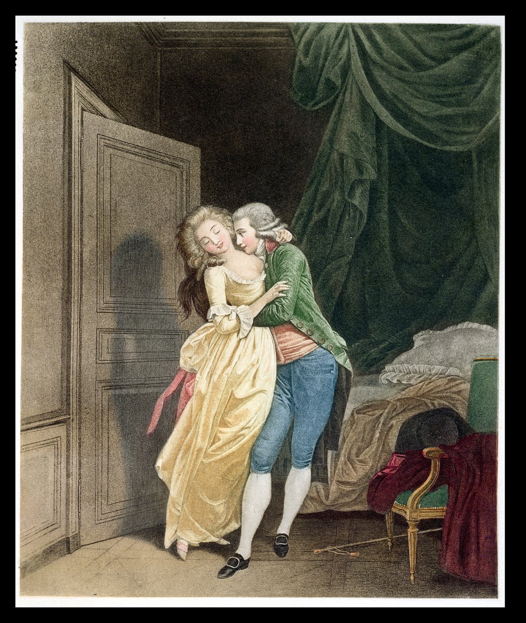 Sladký odpor od Julien Leopold Boilly