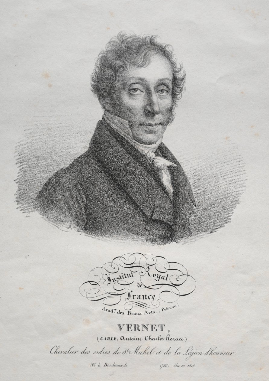 Carl Vernet od Julien Leopold Boilly