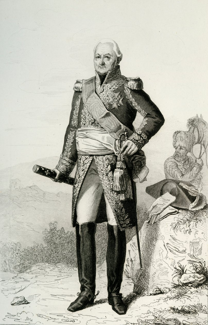 Charles du Houx de Vioménil, 1804, 1839. od Julien Leopold Boilly