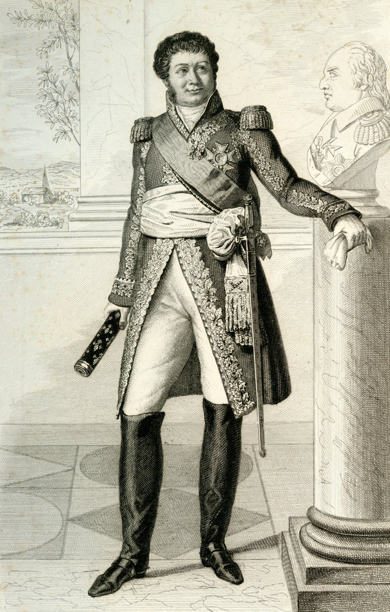 Henri Jacques-Guillaume Clarke, 1804, 1839. od Julien Leopold Boilly