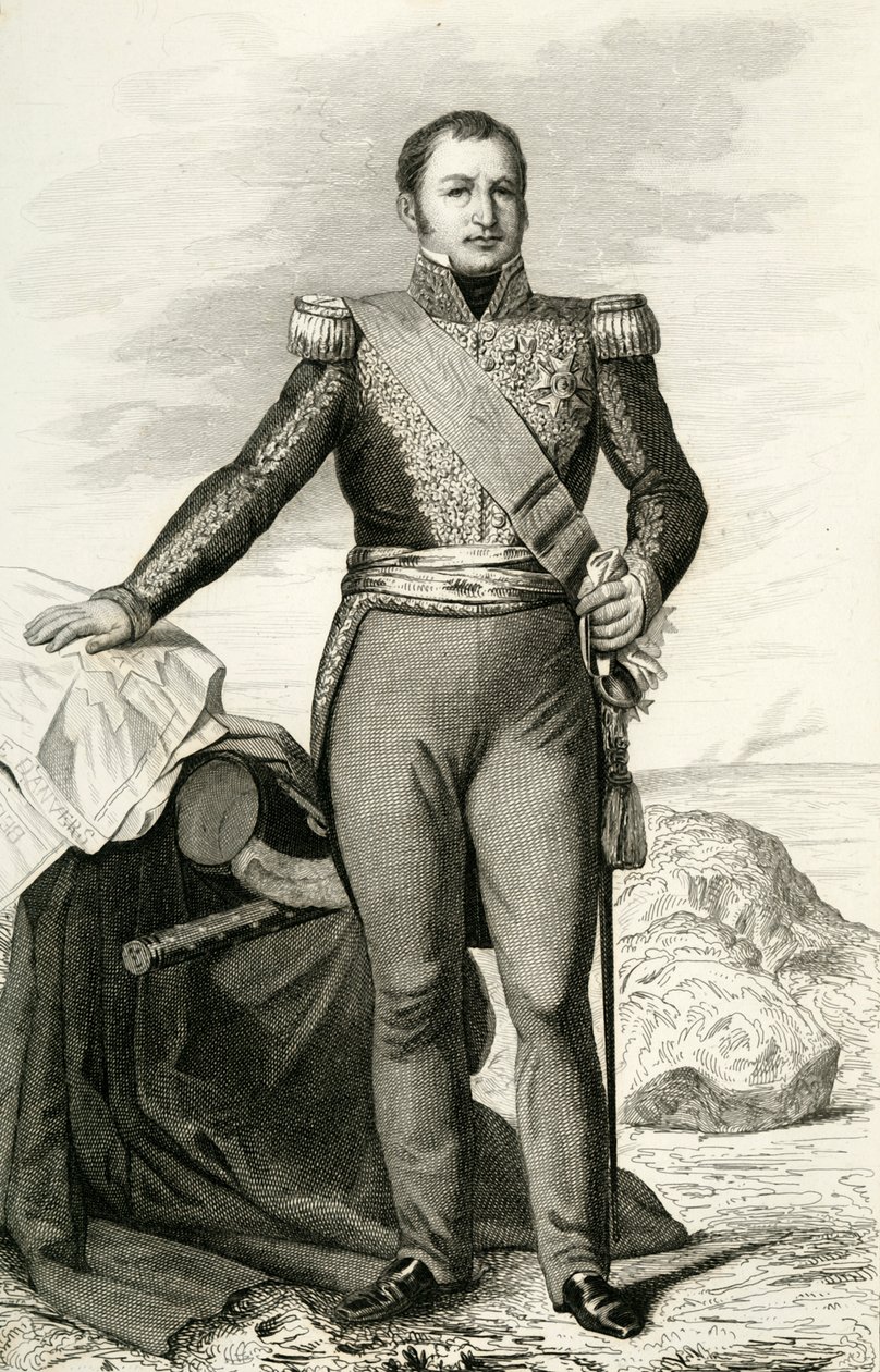 Etienne Maurice Gerard, 1804, 1839. od Julien Leopold Boilly