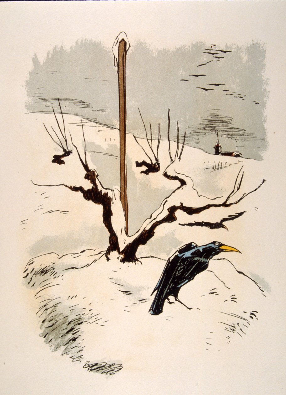 Humorné víno ilustrace 1946.Ilustration by Julien Pavil od Julien Pavil