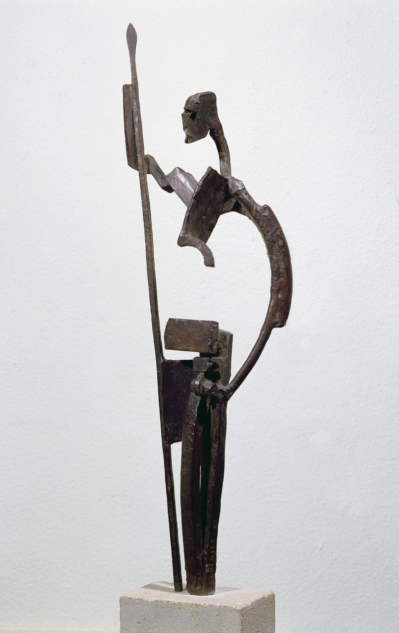 Don Quijote, 1939 (bronz) od Julio Gonzalez