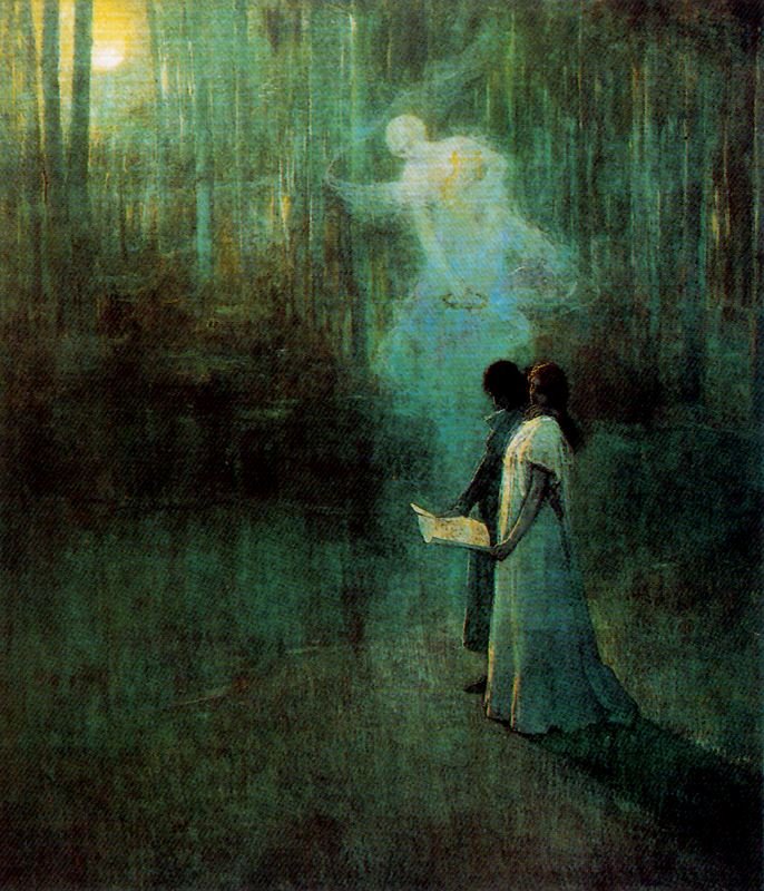 Píseň lásky od Julio Romero de Torres