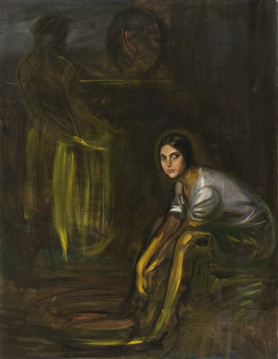 Složení s malou piconerou od Julio Romero de Torres