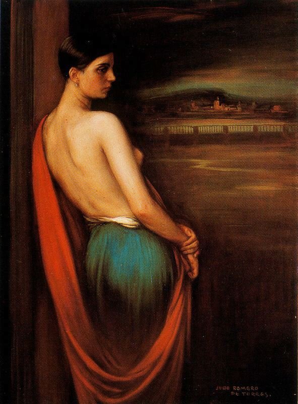 Na břehu od Julio Romero de Torres