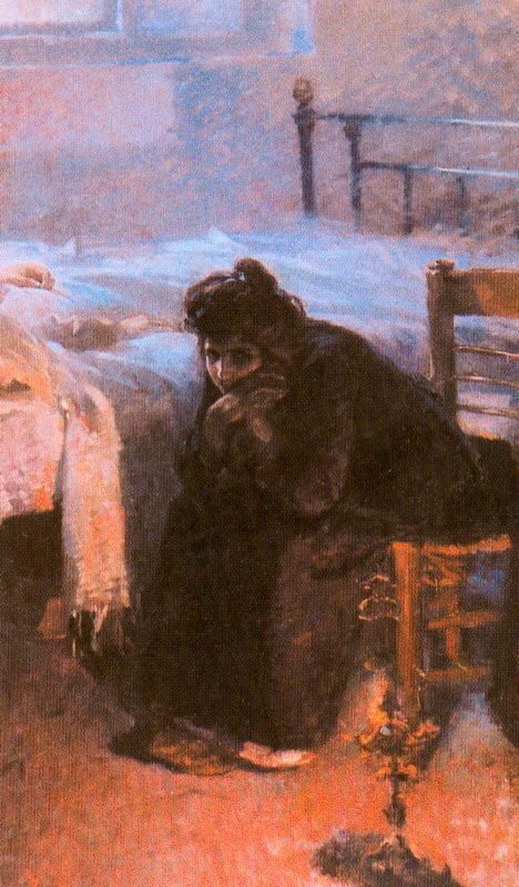 Hodiny úzkosti od Julio Romero de Torres