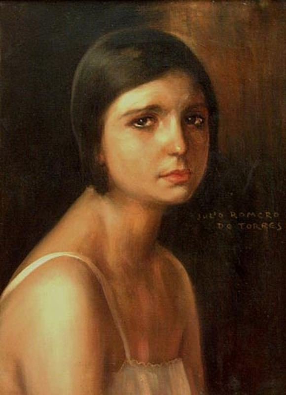 Dobrá holčička od Julio Romero de Torres