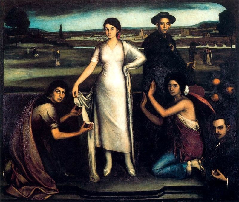 Panny Marie Andaluské od Julio Romero de Torres