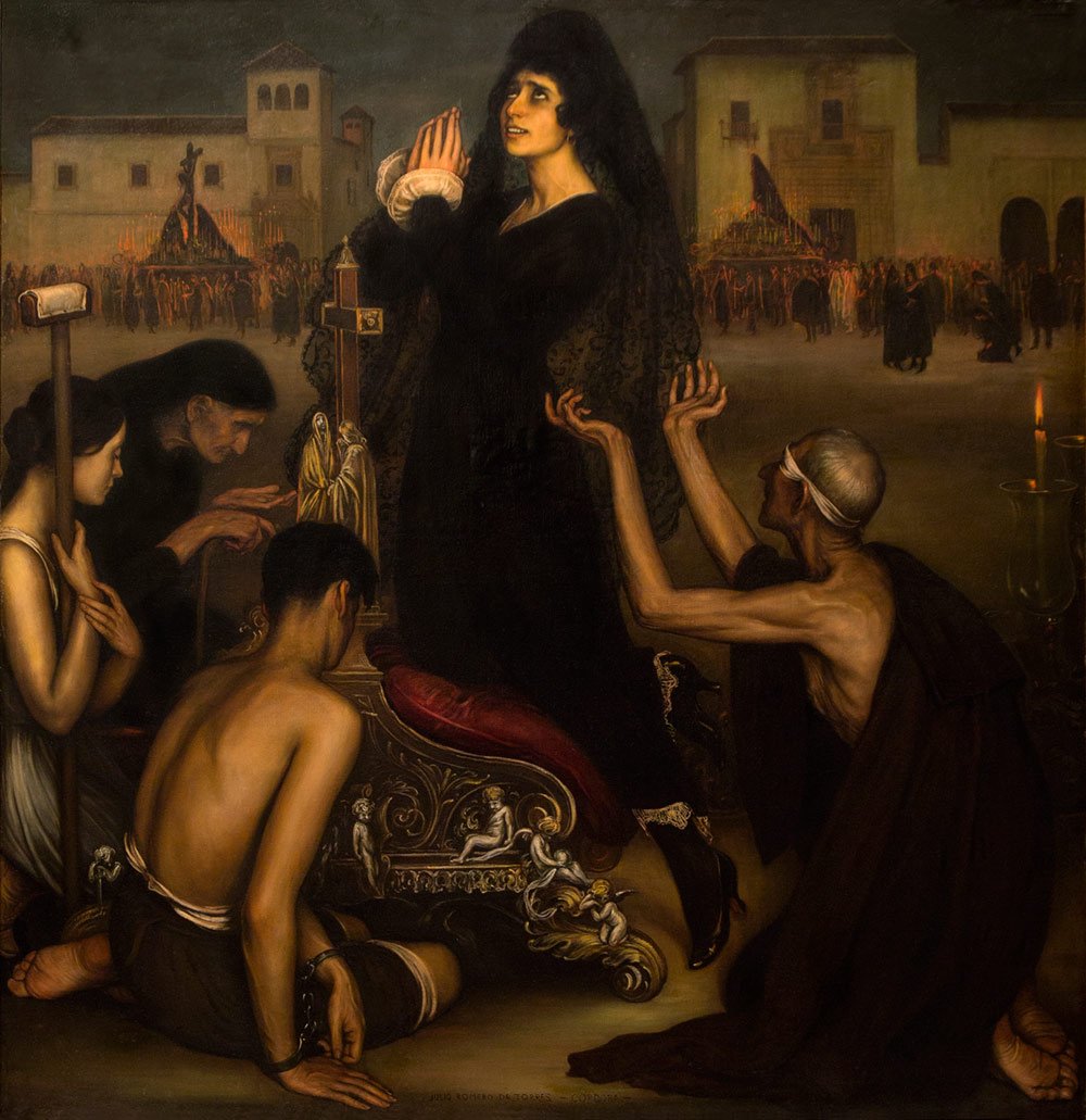 Neznámý obrázek od Julio Romero de Torres