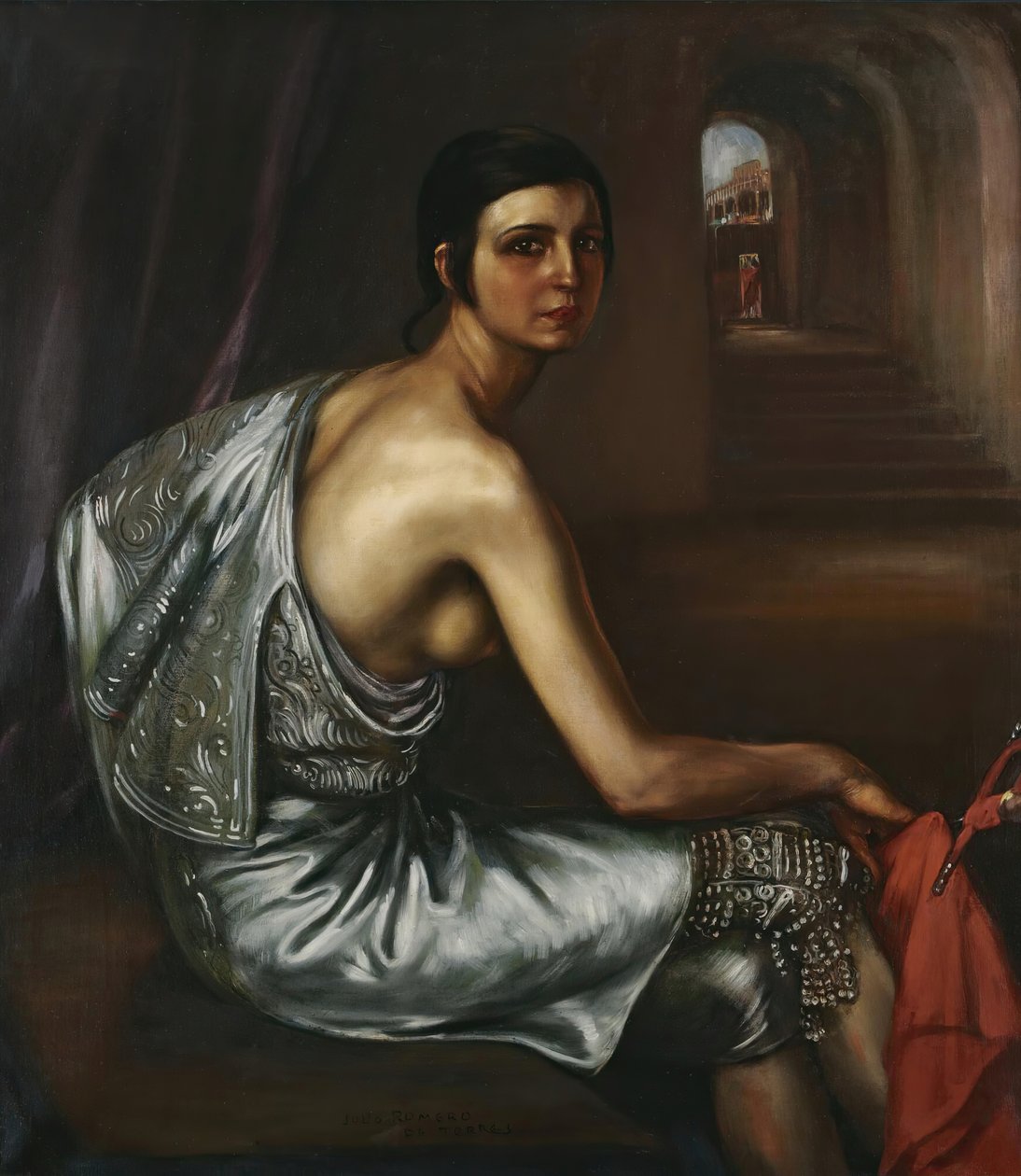 Dívka toreador Dívka Torero, 1928-1929. od Julio Romero de Torres