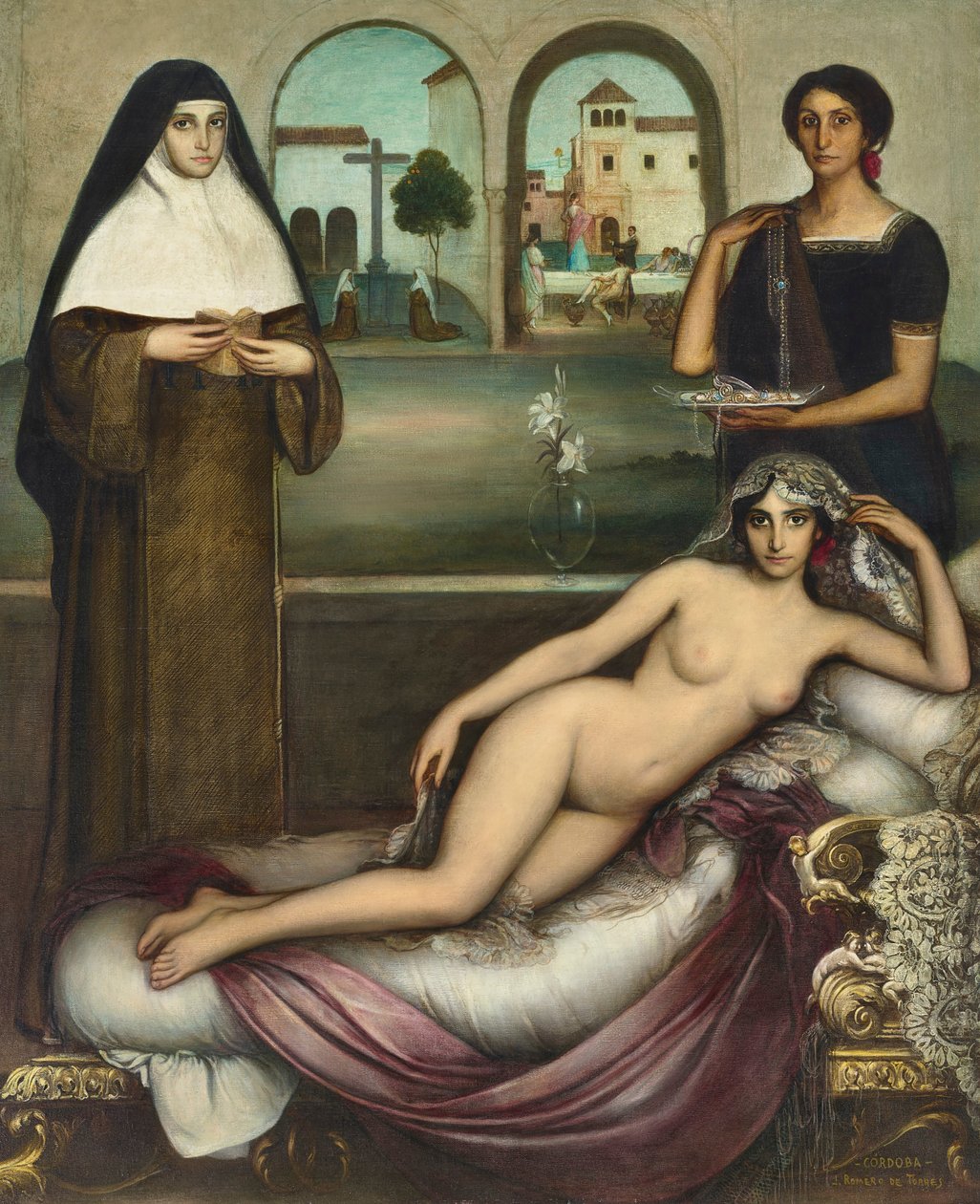 Dvě cesty, 1915. od Julio Romero de Torres