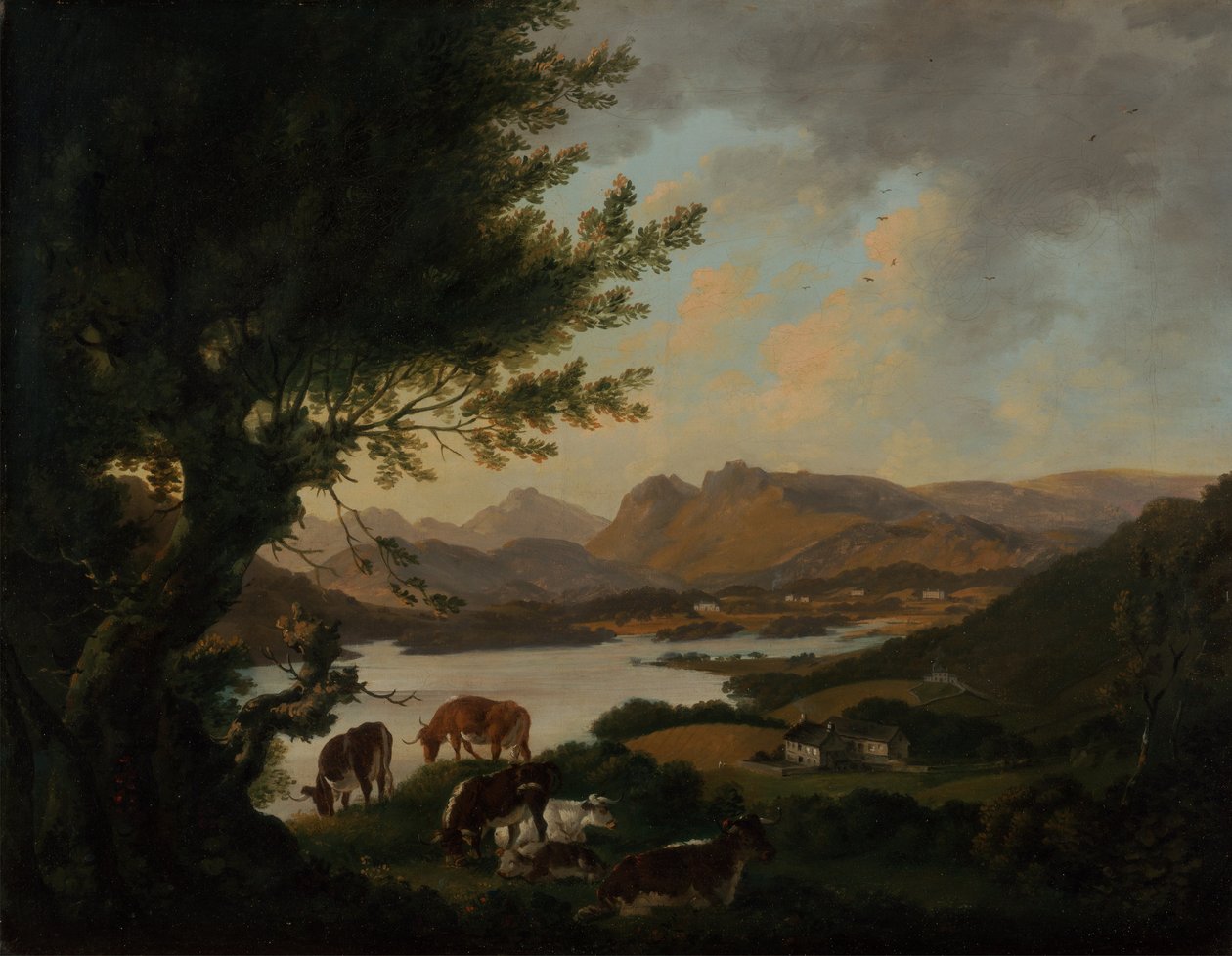 Lake Windermere od Julius Caesar Ibbetson