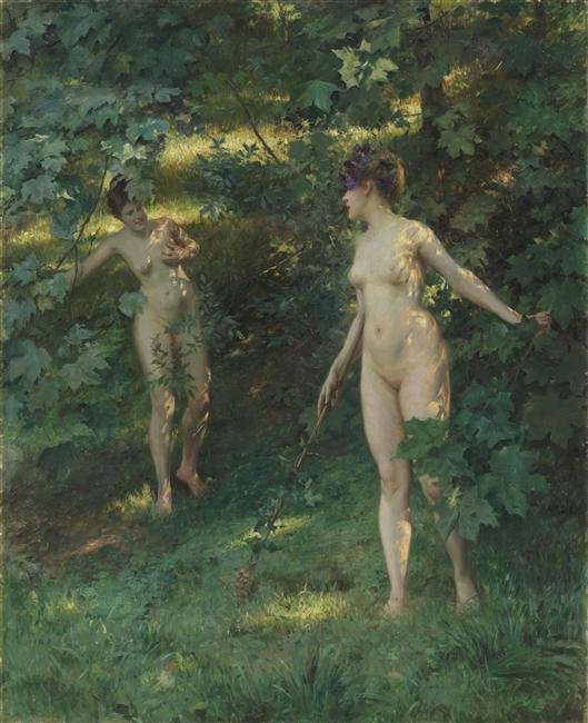 Nymfy z Nysy od Julius Leblanc Stewart