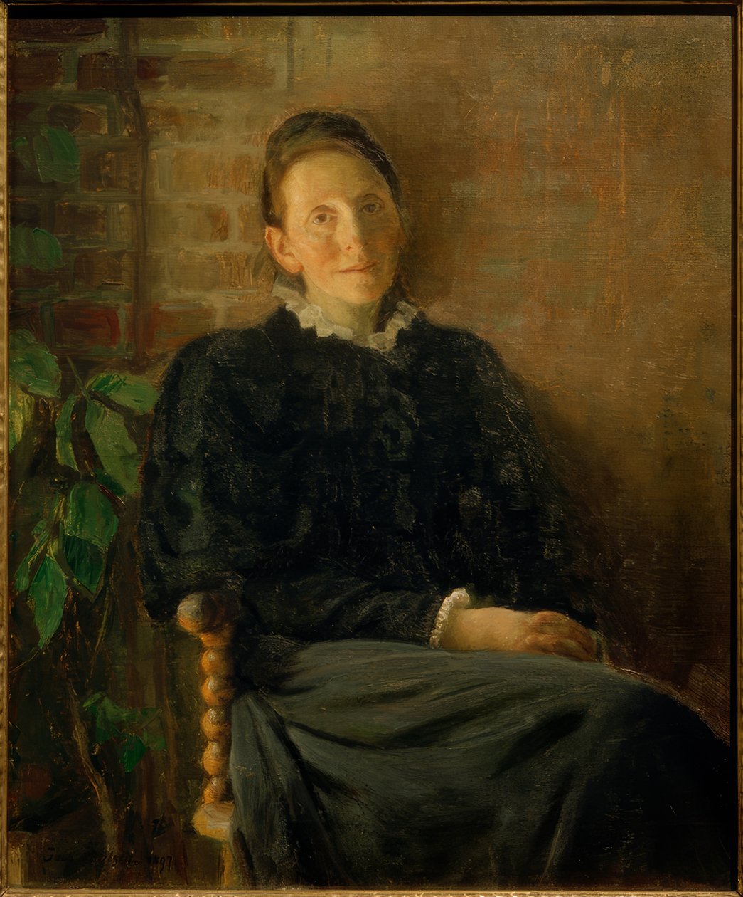 Portrét Pauline Hirschsprung od Julius Paulsen