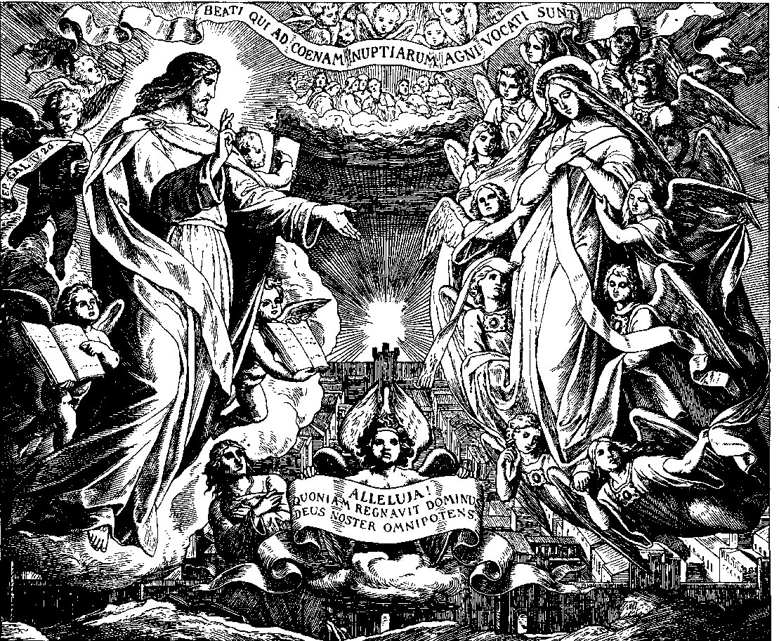 Dřevoryt pro Bibli v obrazech, 1860. od Julius Schnorr von Carolsfeld