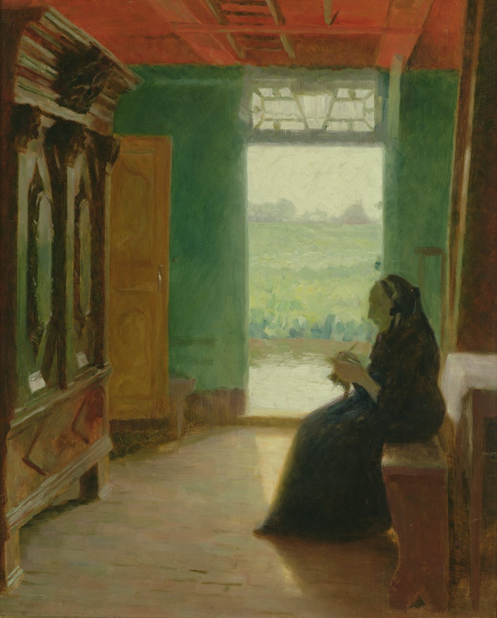 Hala ve staré vlasti, kolem roku 1900 od Julius August Friedrich Theodor von Ehren