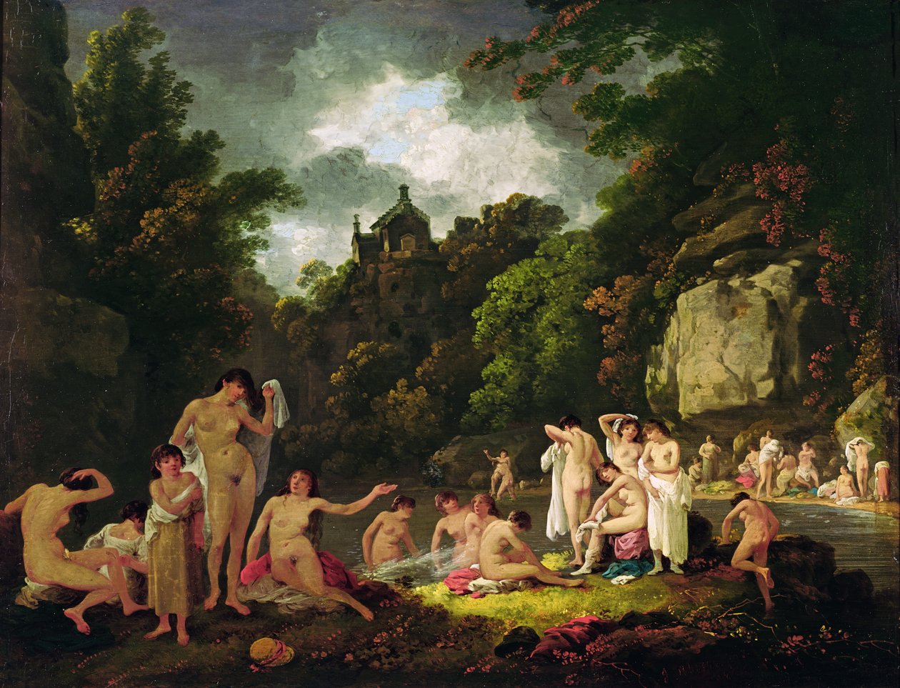 Haunt mořských panen, 1804 od Julius Caesar Ibbetson