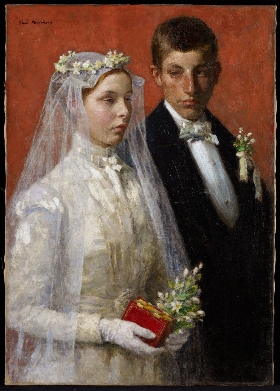 Svatba, 1893 od Julius Gari Melchers