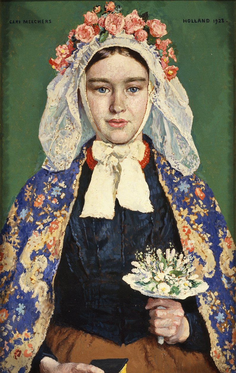 Brabantská nevěsta od Julius Gari Melchers