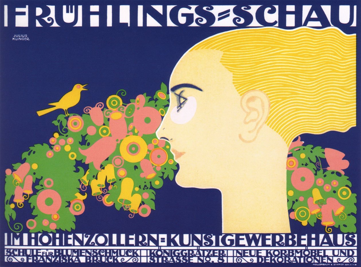 Jarní výstava, 1914 od Julius Klinger