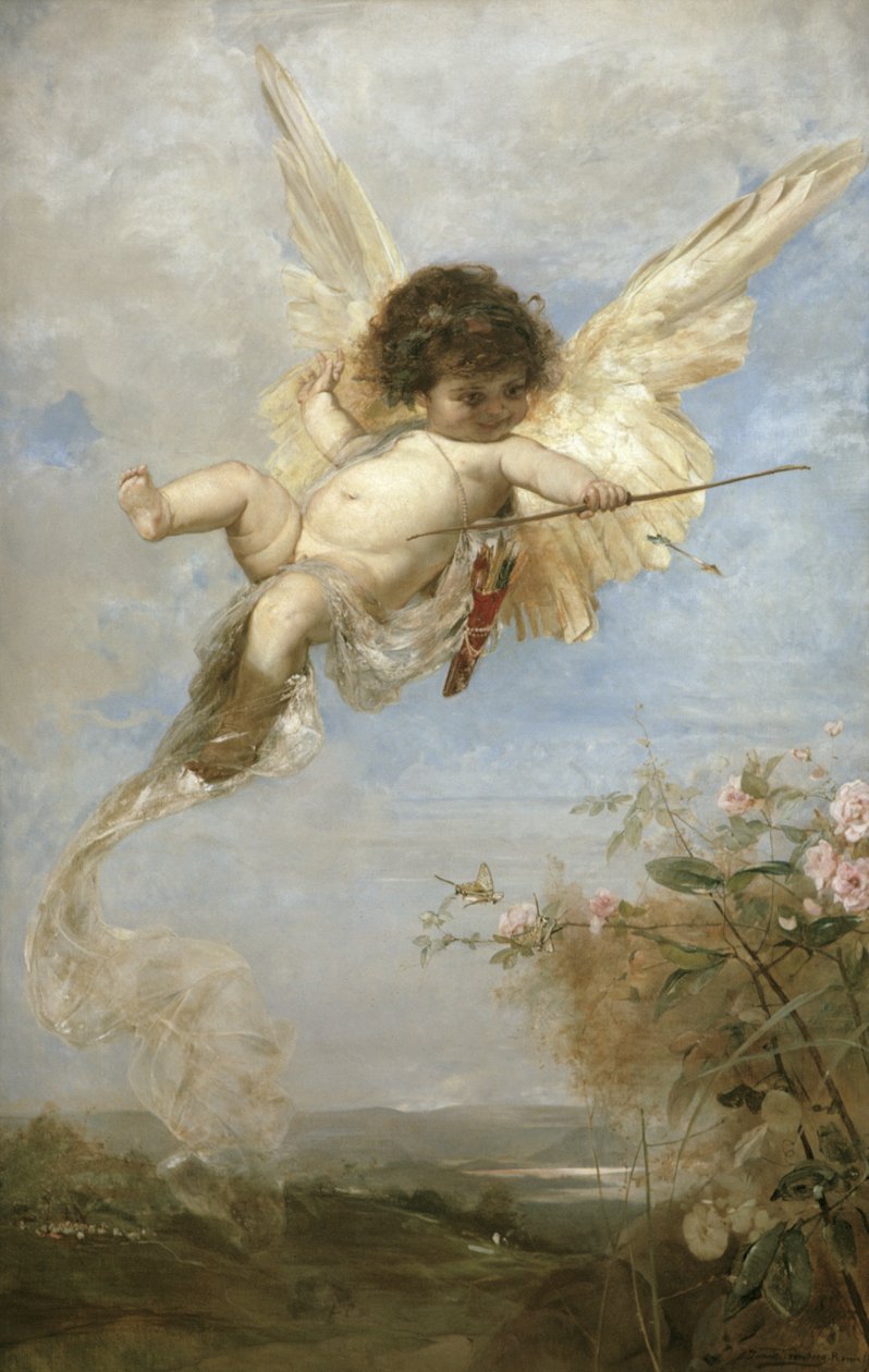 Amor, 1878 od Julius Kronberg