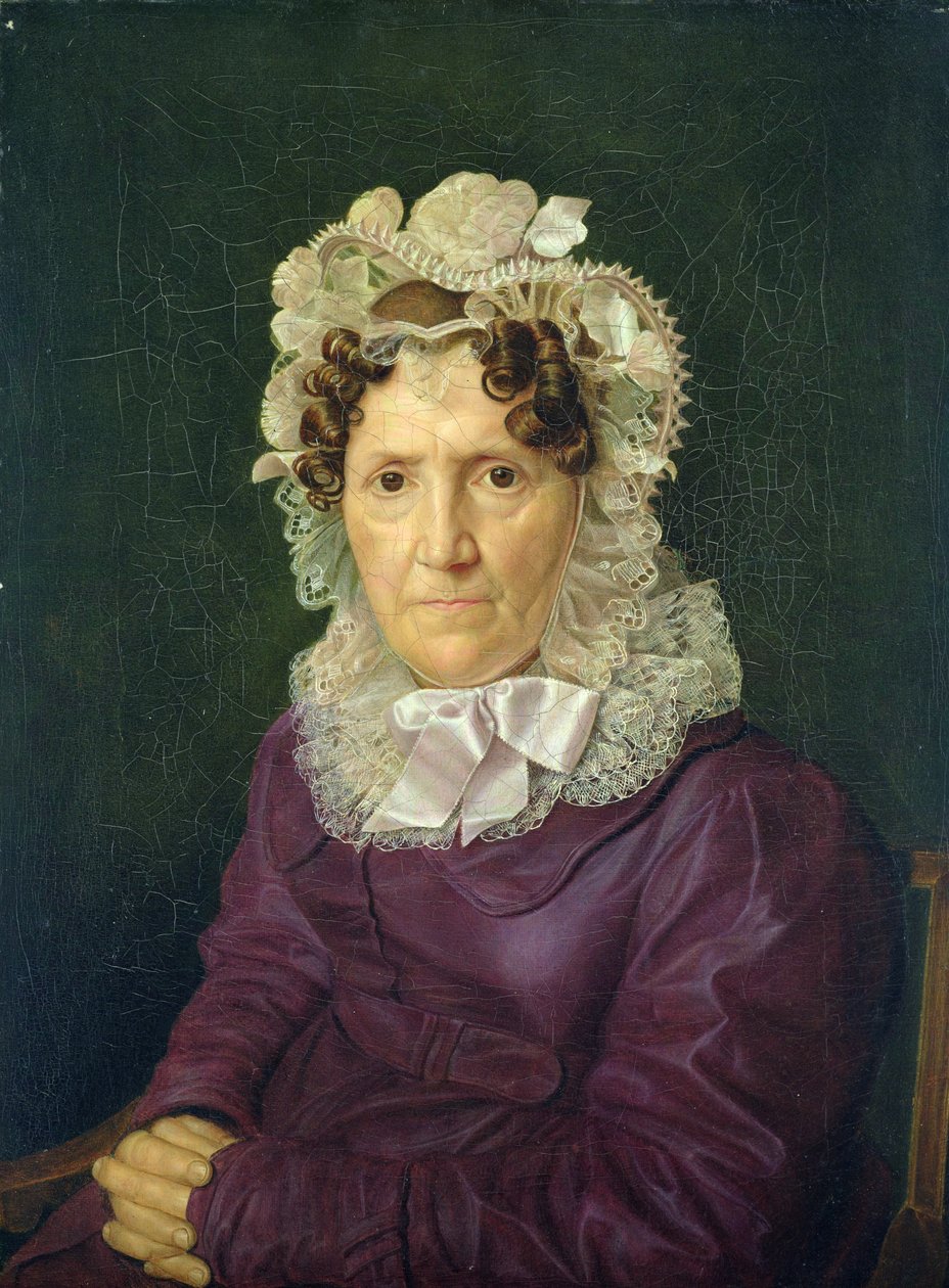 Angel Sophia Hase, teta umělce, 1828 od Julius Oldach