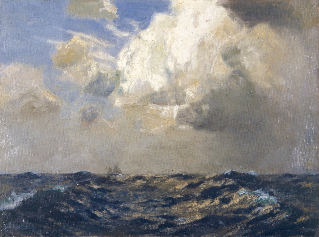 "Osvěžující mraky", 1884-1942 od Julius Olsson