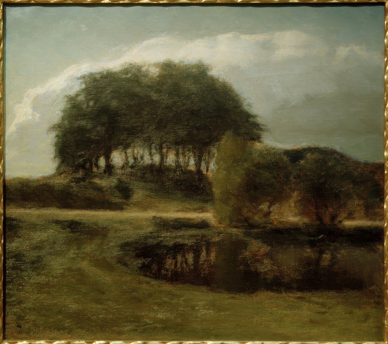 Letní krajina. Horneby od Julius Paulsen