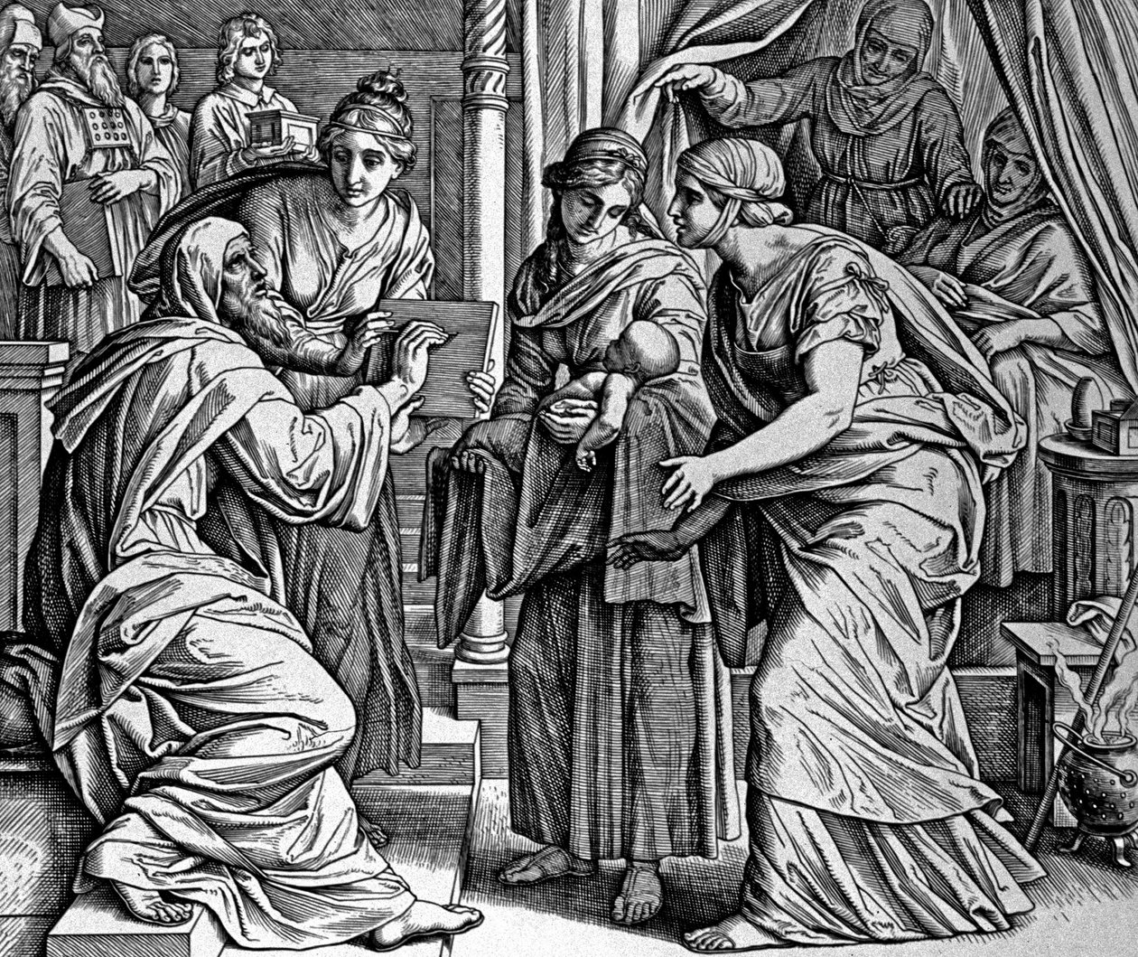 Narození svatého Jana Křtitele od Julius Schnorr von Carolsfeld